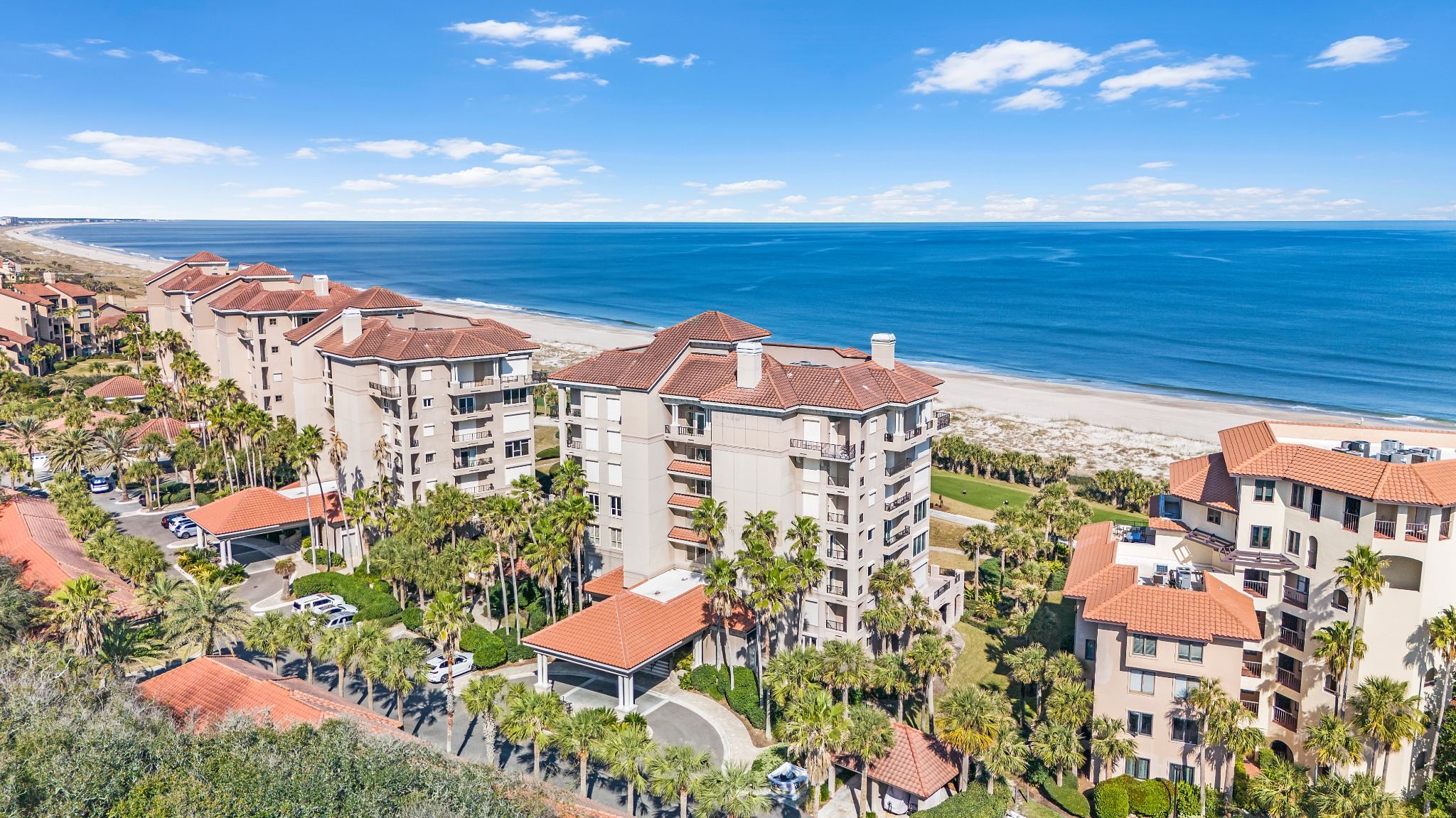 Drone Edit Coastal Towers