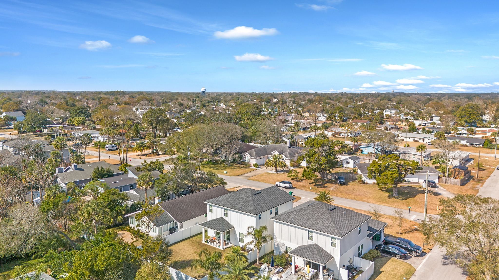 Drone residential property overview