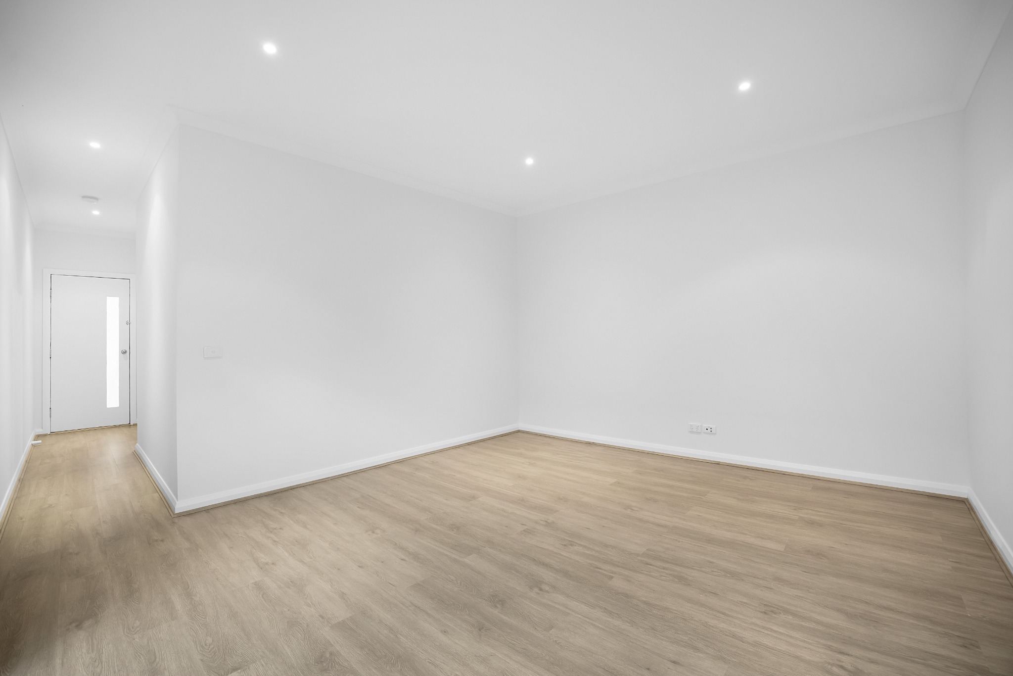 Living room after virtual staging